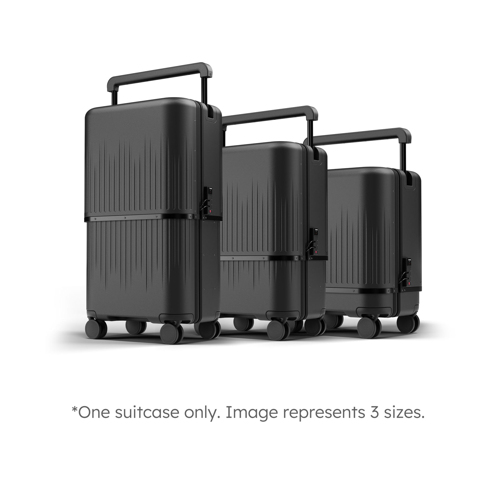 3 in 1 expandable top luggage bag
