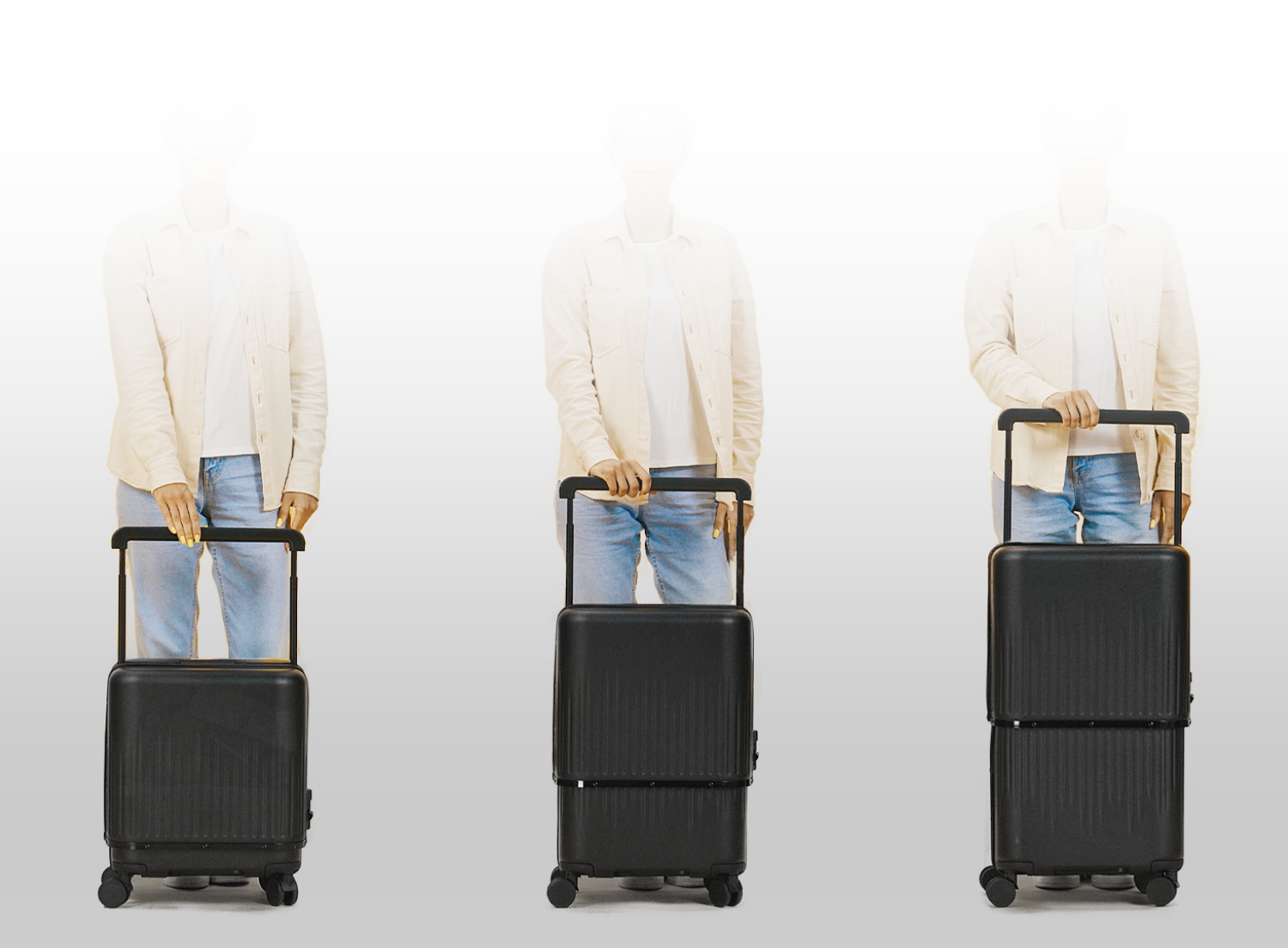 VELO 3-in-1 Expandable Hardside Luggage – VELO Luggage VELO 3-in-1 Expandable Hardside Luggage – VELO Luggage
